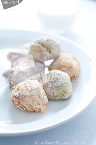 Image of 
Sicilian biscuits made with almond paste