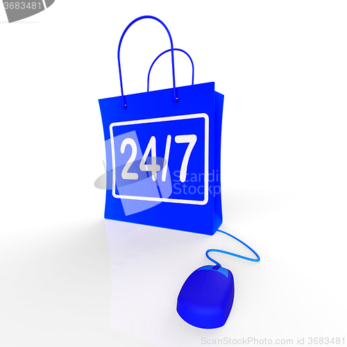 Image of Twenty-four Seven Bags Show Online Shopping Availability