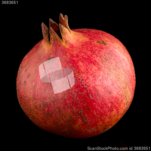 Image of ripe pomegranate fruit