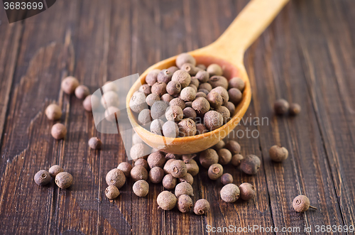 Image of pepper in spoon