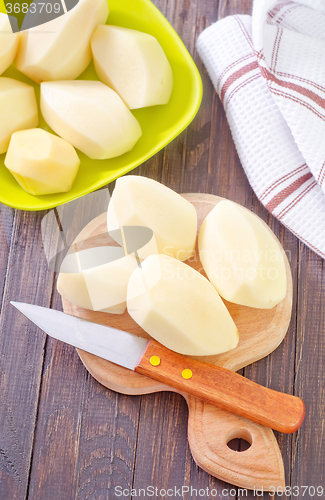 Image of raw potato