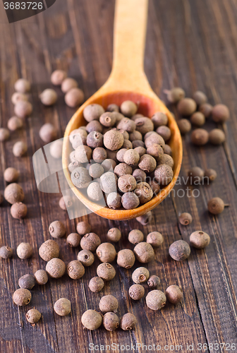 Image of pepper in spoon