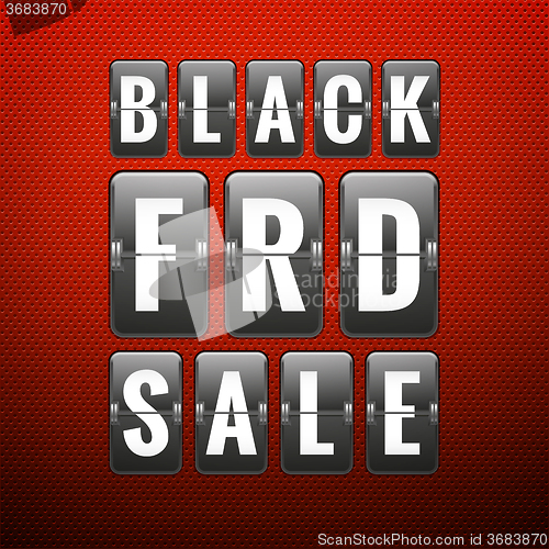 Image of Black friday sale. EPS 10