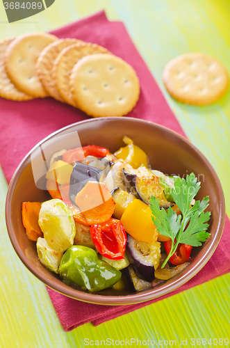 Image of baked vegetables