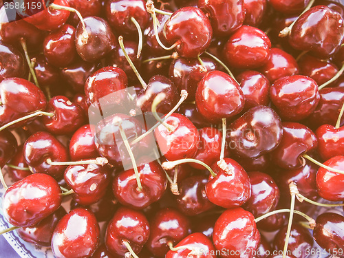Image of Retro looking Cherry fruit