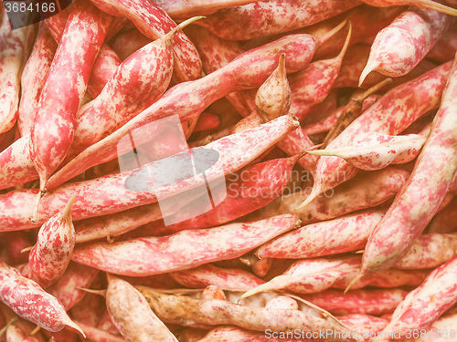 Image of Retro looking Cranberry beans