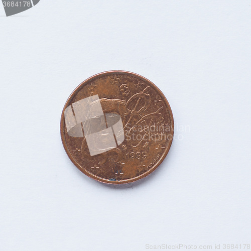 Image of French 1 cent coin