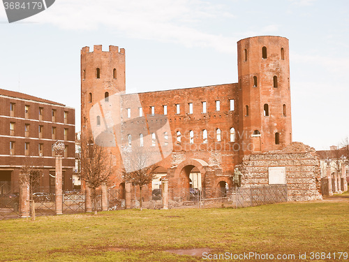 Image of Retro looking Torri Palatine Turin