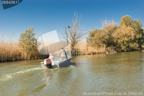 Image of Fishermen in a boat