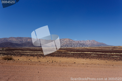 Image of fantrastic Namibia desert landscape