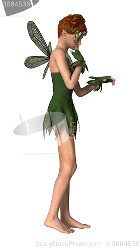 Image of Spring Fairy on White