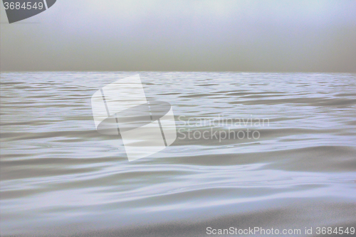 Image of Typical view of north sea in calm weather. The Barents sea