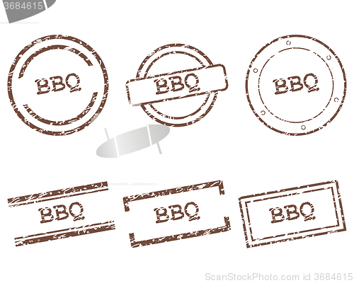 Image of BBQ stamps