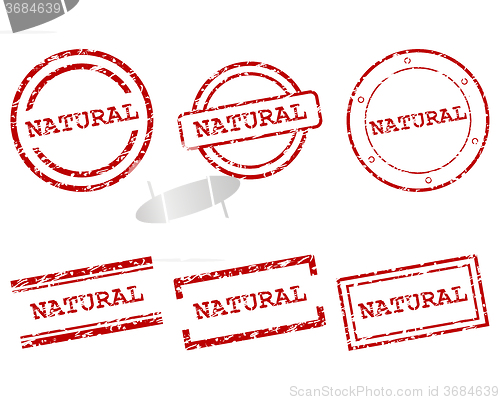 Image of Natural stamps