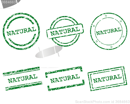 Image of Natural stamps