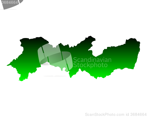 Image of Map of Pernambuco