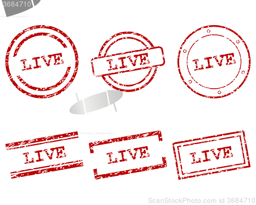 Image of Live stamps