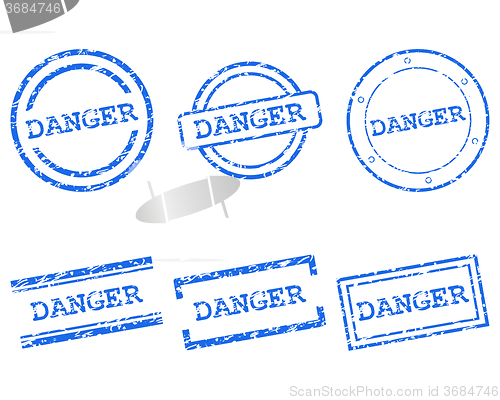 Image of Danger stamps