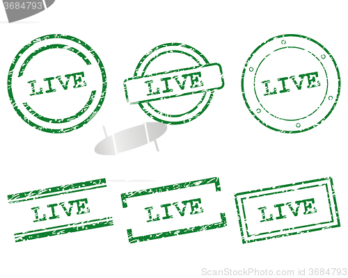 Image of Live stamps