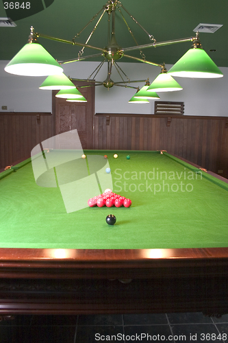 Image of Snooker Table