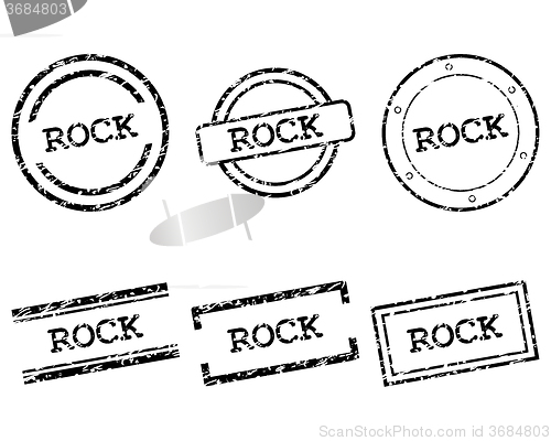 Image of Rock stamps