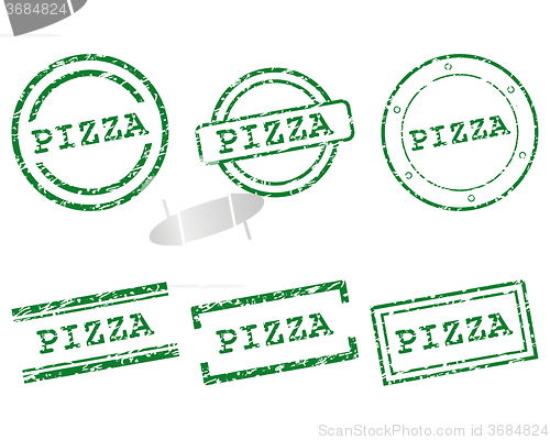 Image of Pizza stamps
