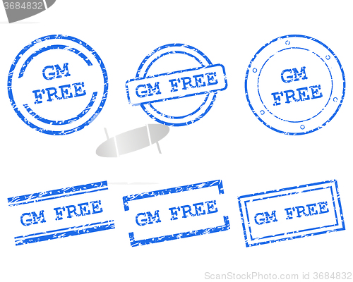 Image of GM free stamps