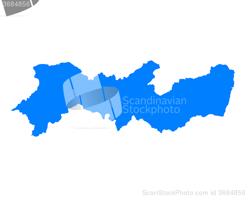 Image of Map of Pernambuco