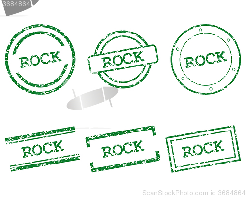 Image of Rock stamps