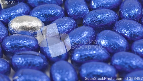 Image of blue eggs