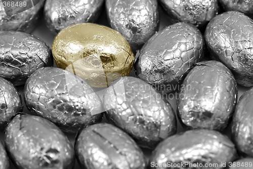 Image of easter eggs