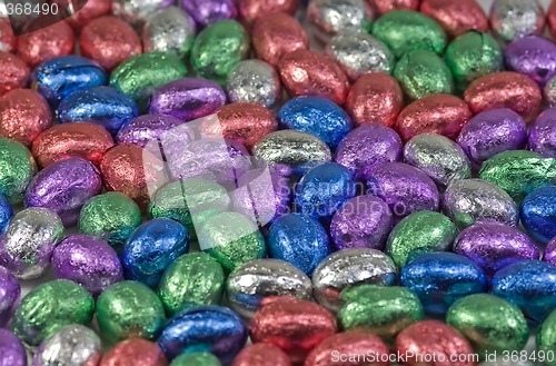 Image of colourful eggs