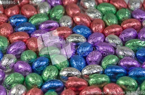 Image of colourful eggs