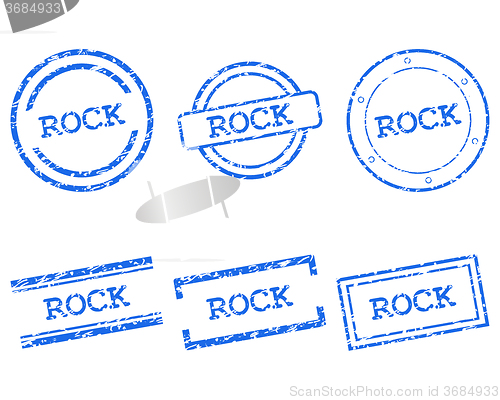 Image of Rock stamps