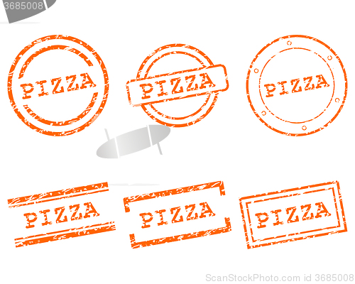 Image of Pizza stamps