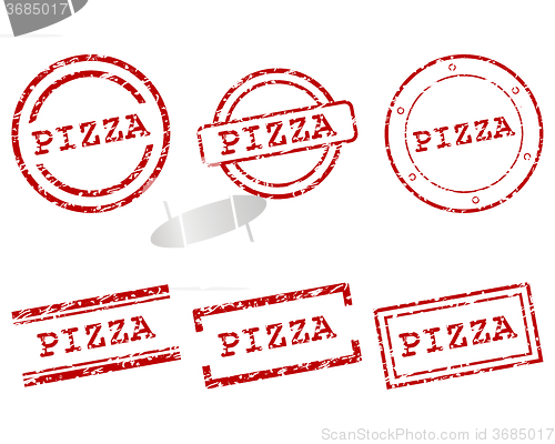 Image of Pizza stamps