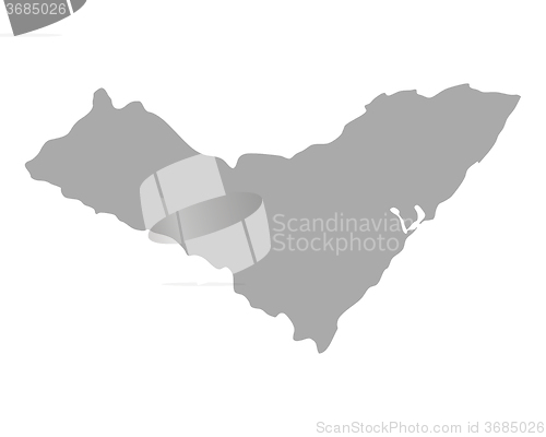 Image of Map of Alagoas