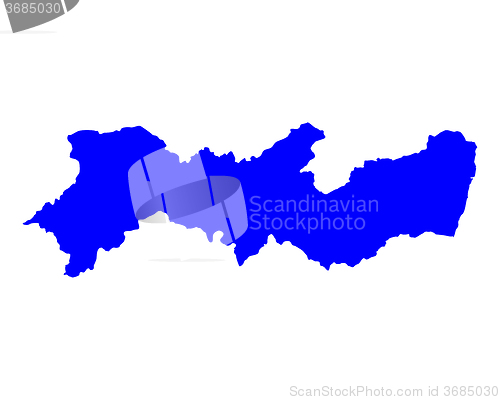 Image of Map of Pernambuco