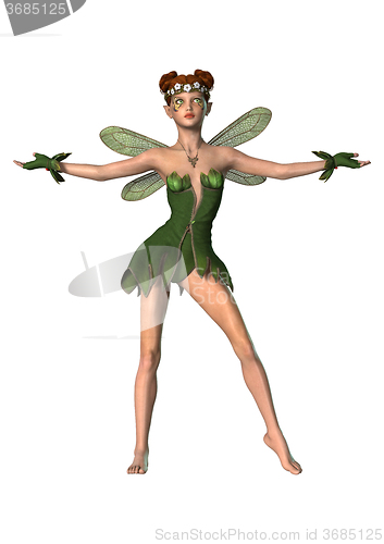 Image of Spring Fairy on White