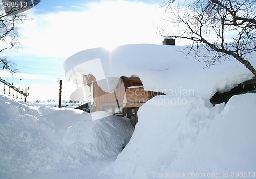 Image of House in snow