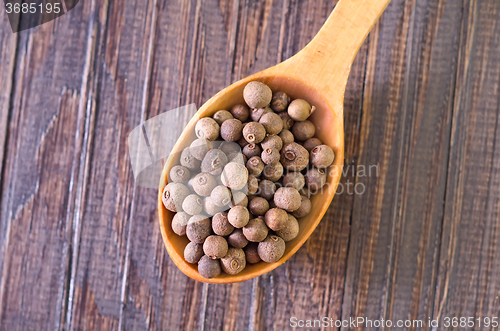 Image of pepper in spoon