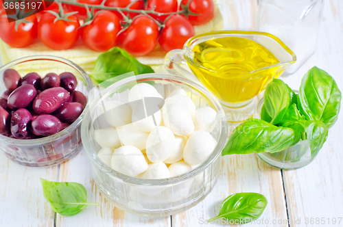 Image of ingredients for caprese