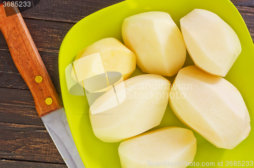 Image of raw potato