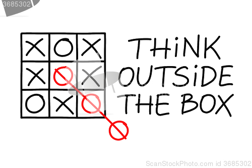 Image of Think Outside The Box Tic Tac Toe 