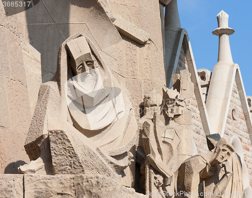 Image of Sagrada Familia detail