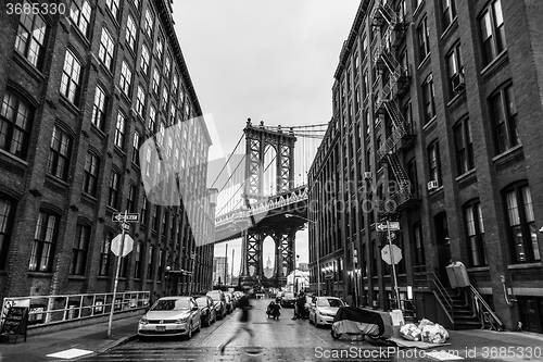 Image of Manhattan Bridge, New York City, USA.