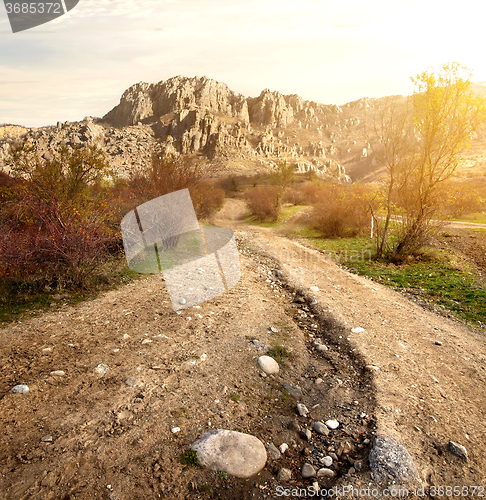 Image of Valley of Ghosts in mountains