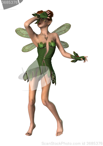 Image of Spring Fairy on White