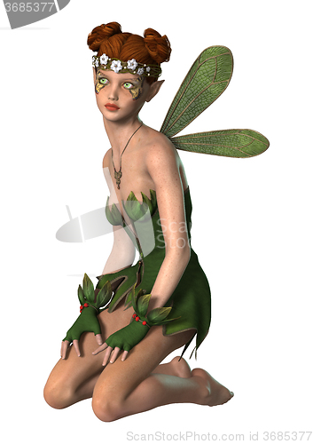 Image of Spring Fairy on White