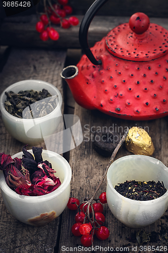 Image of Varieties of tea